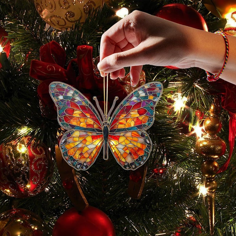 HONOCOOLS Store Monarch Butterfly Suncatcher Ornament with Story Card, Acrylic Hanging Monarch Butterfly Decoration for Christmas Tree, Butterflys Gifts for Women, Gift Exchange Present (Sun-75) - Image 3